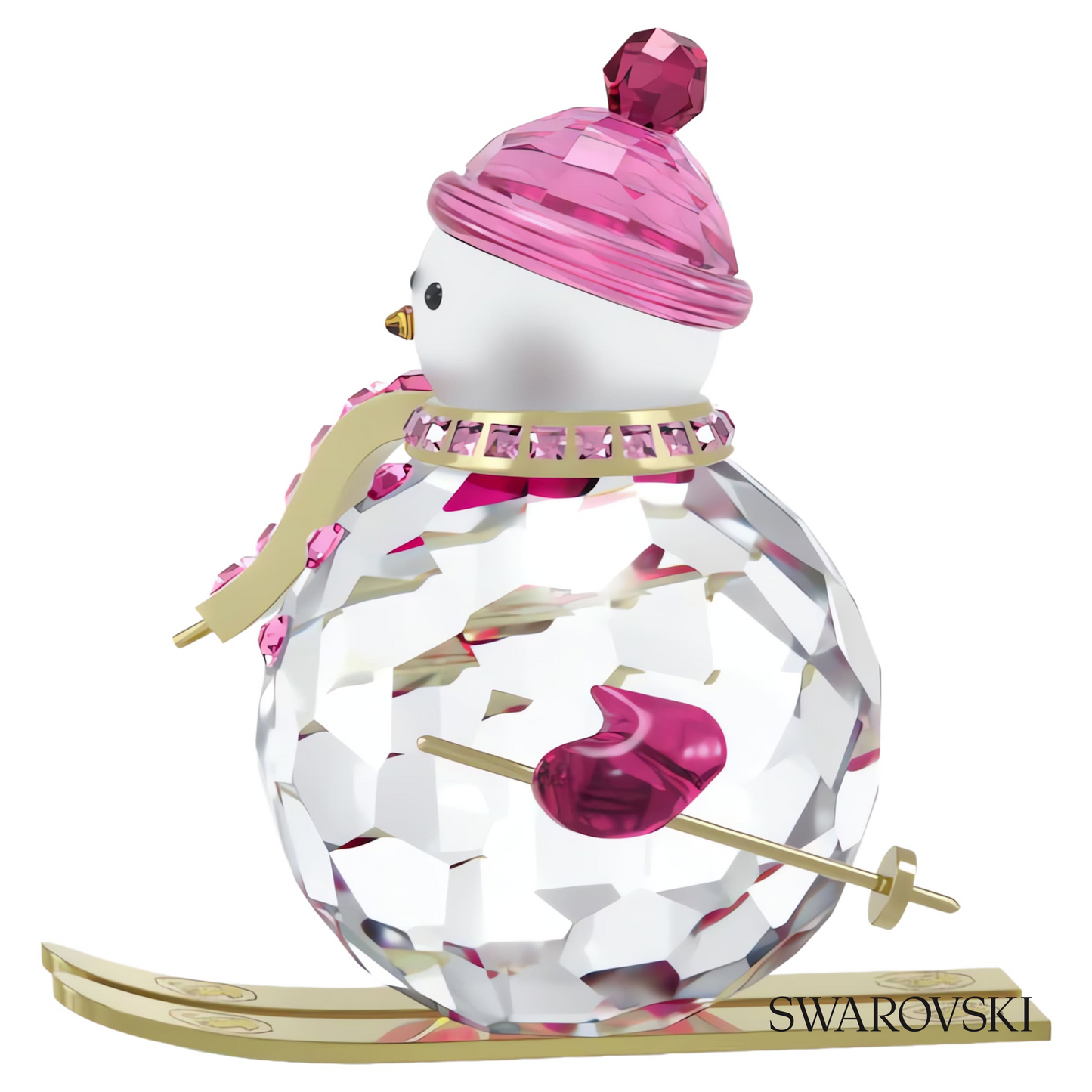 Swarovski Holiday Cheers dulcis Snowman, Pink – item 5687121 image 4