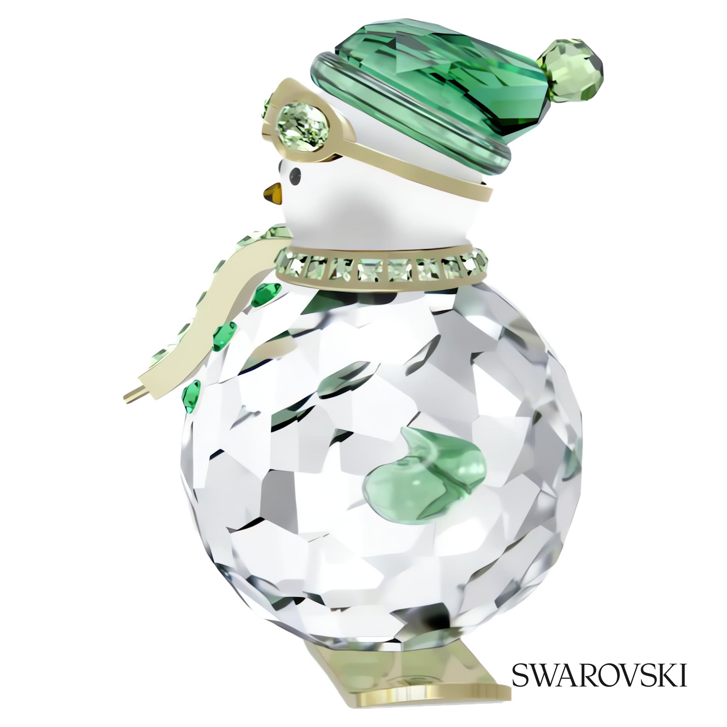 Swarovski Holiday Cheers dulcis Snowman, Green – item 5687168 image 3
