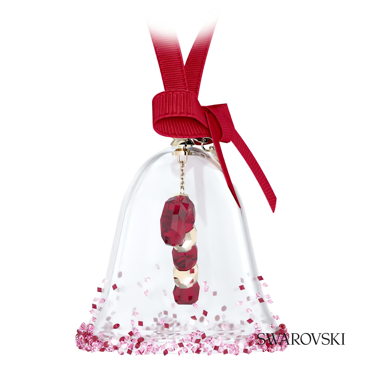 Swarovski Holiday Cheers dulcis Bell Ornament, Red – item 5688313 image 4