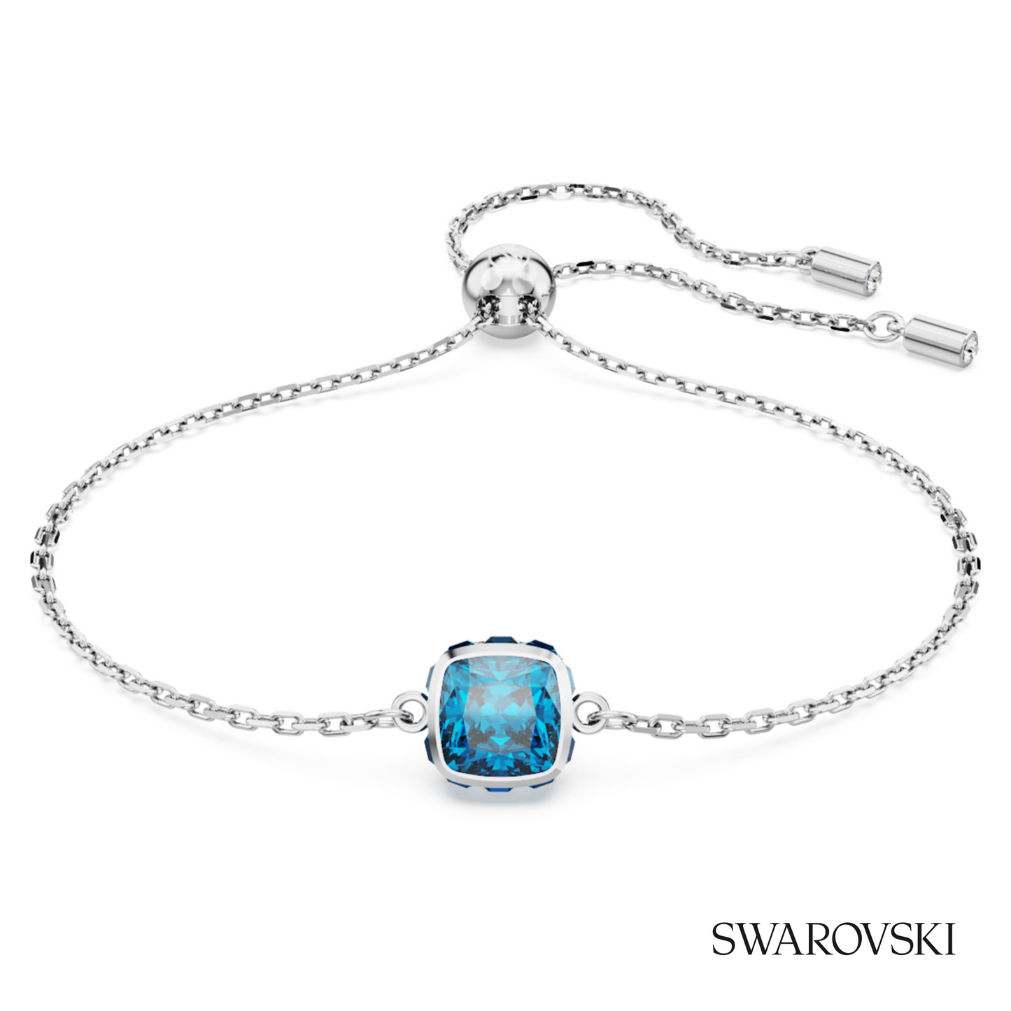 Swarovski Birthstone bracelet, Square cut, December, Blue – item 5692880 image 5