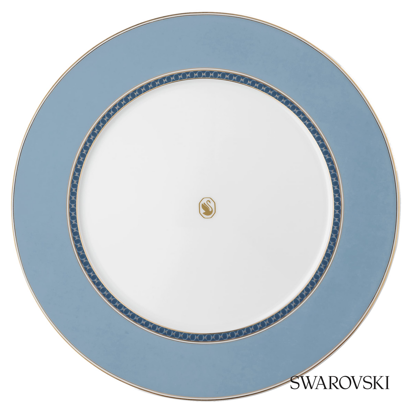Swarovski Signum dinner plate, Blue – item 5699986