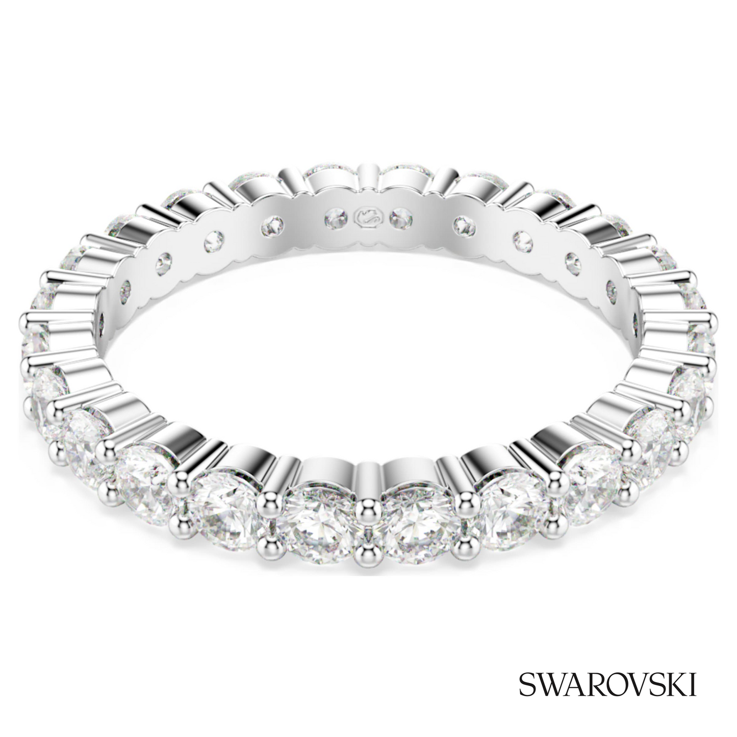Swarovski Matrix Vittore ring, Round cut, White – item 5705601 image 5