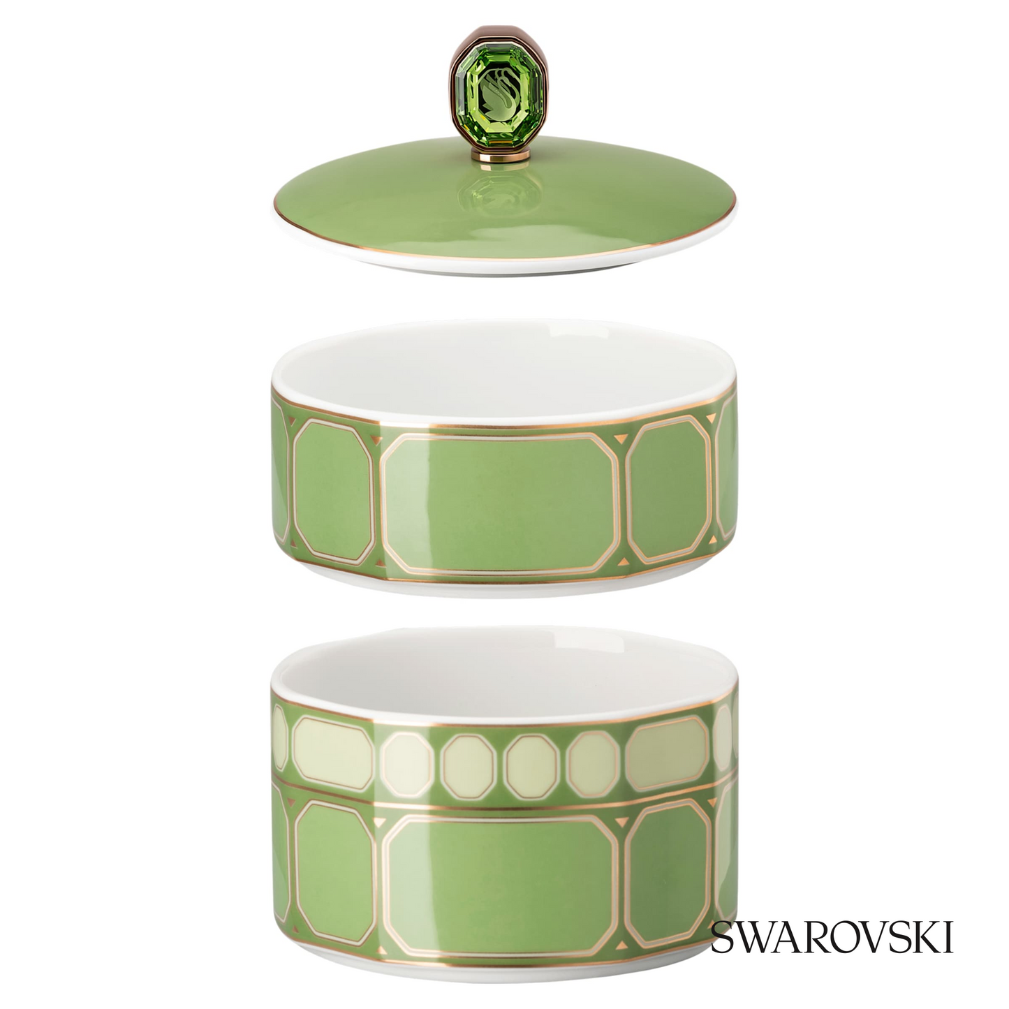 Swarovski Signum box, Small, Green – item 5706885