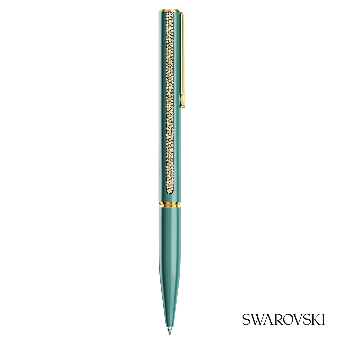 Swarovski Shimmer Ballpoint Pen, Crystals / Gold Tone Plated / Lacquered