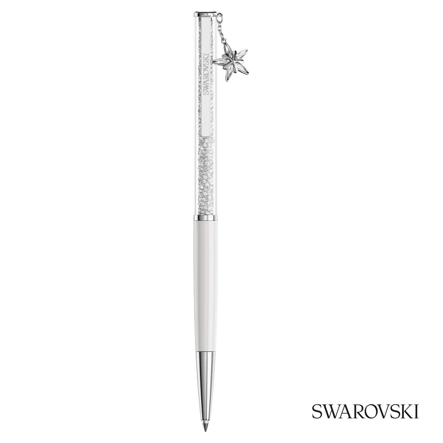 Swarovski Crystalline Ballpoint Pen, Crystals / Chrome Plated / Lacquered