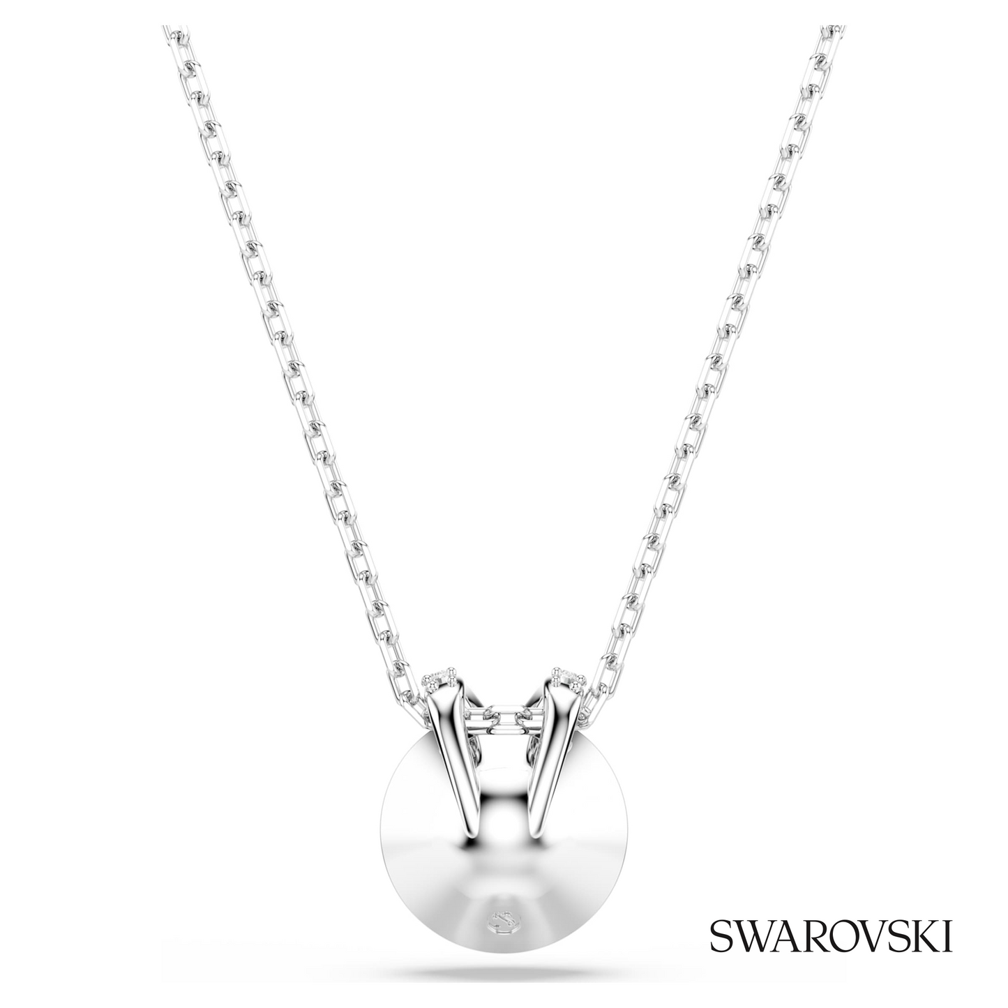 Swarovski Bella V pendant, Round cut, Pink, Rhodium plated – item 5734230 image 5