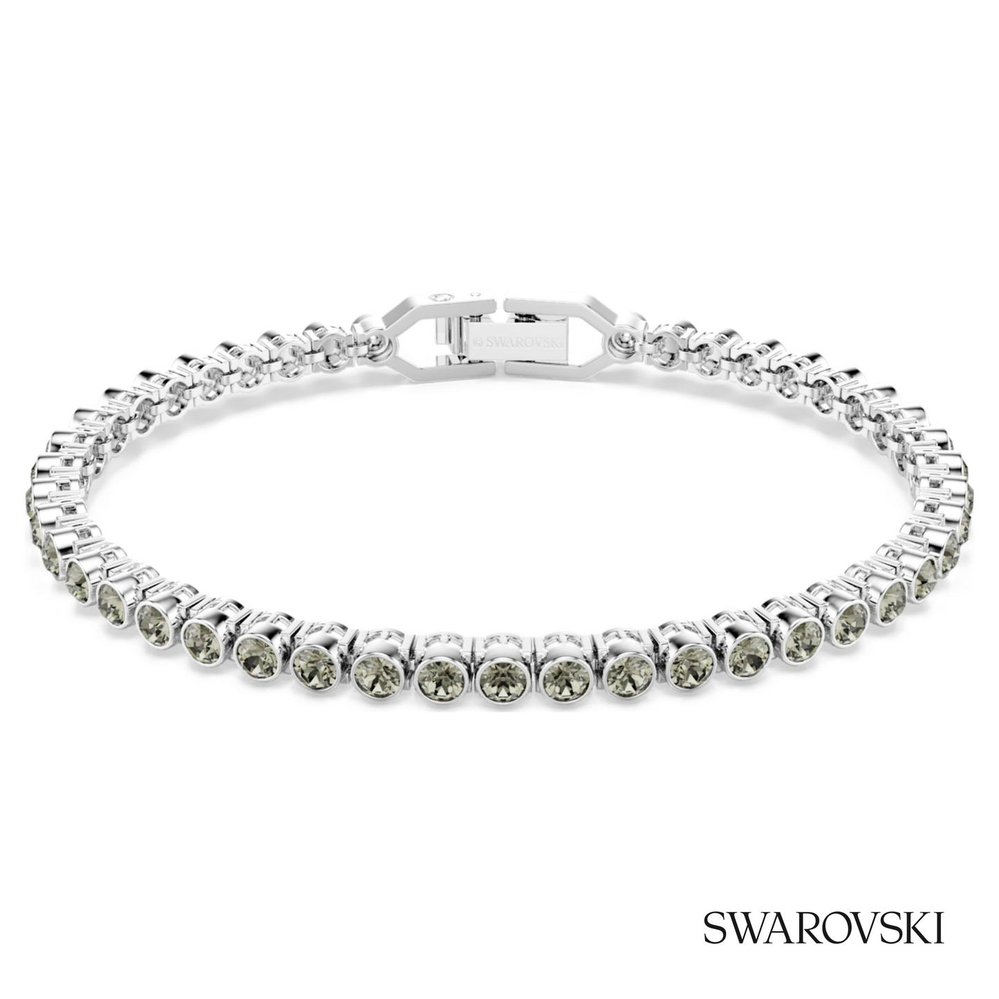 Swarovski Imber Emily Tennis bracelet, Round cut, Black – item 5734238 image 5