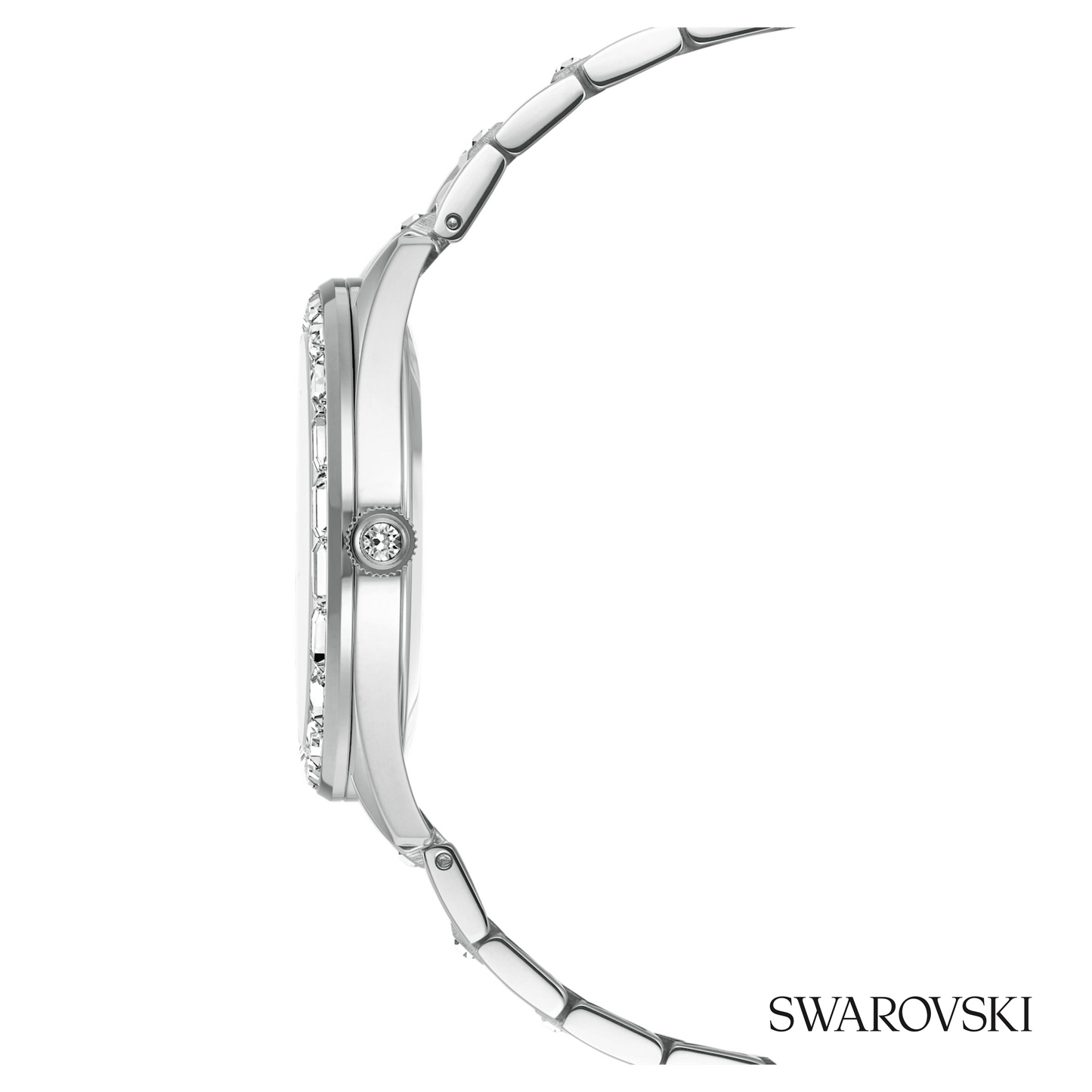 Matrix date watch, Swiss Made, Metal bracelet