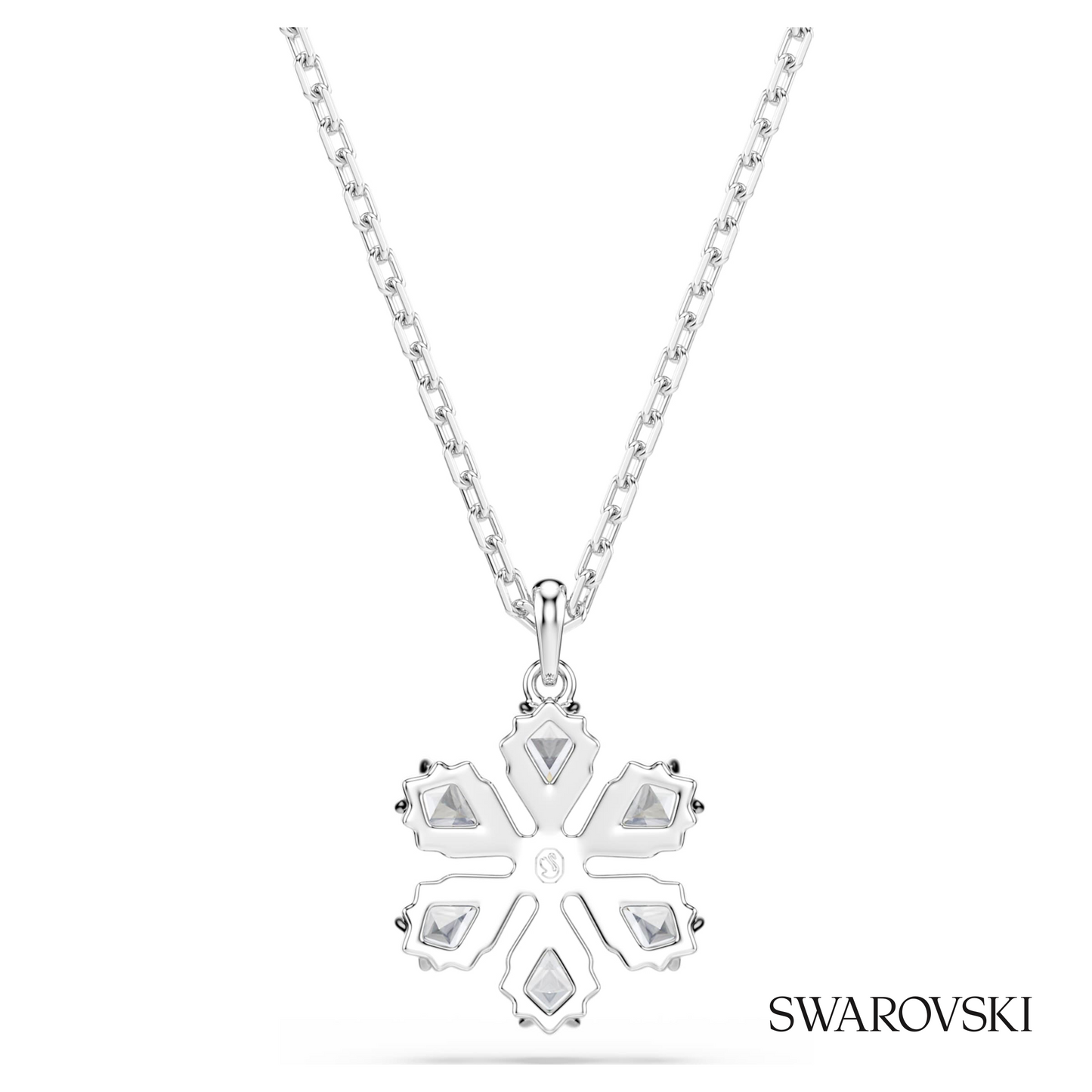 Swarovski Idyllia pendant, Mixed cuts, Snowflake, White – item 5754686 image 5