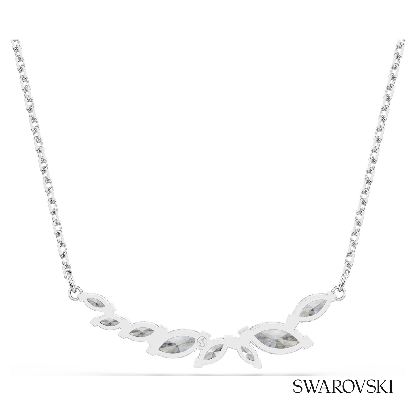 Swarovski Mesmera necklace, Marquise cut, White, Rhodium – item 5759838 image 5