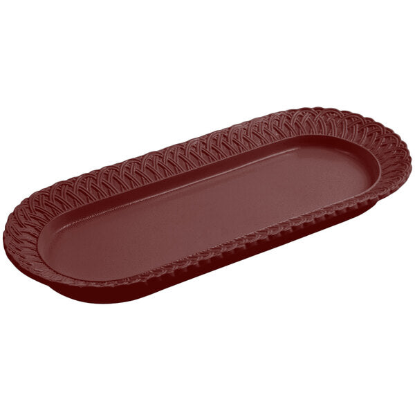 Bon Chef 2310 8" x 18" Terra Cotta Serving Platter – item 2012310TC