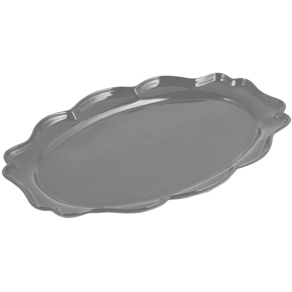 Bon Chef 2027 Queen Anne 12 1/2" x 16" Serving Platter – item 2012027SG