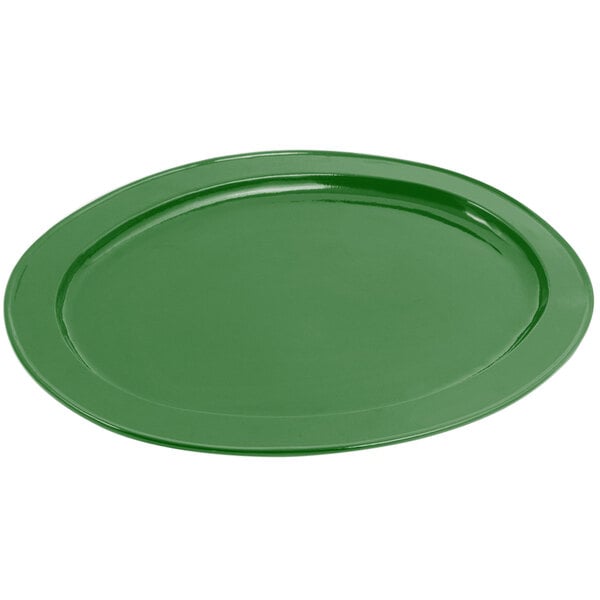Bon Chef 2045 20" x 14" Calypso Green Serving Platter – item 2012045GN