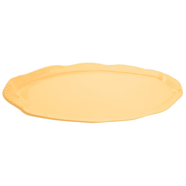 Bon Chef 2065 28" x 12" Ginger Sandstone Serving Platter – item 2012065GG