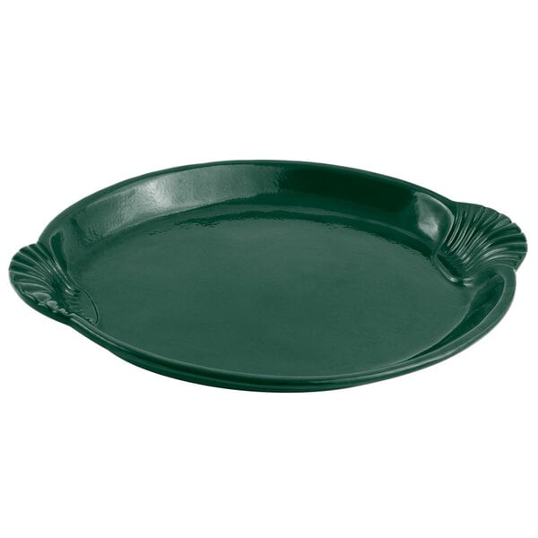 Bon Chef 2073 20" x 14" Hunter Green Serving Platter – item 2012073HN