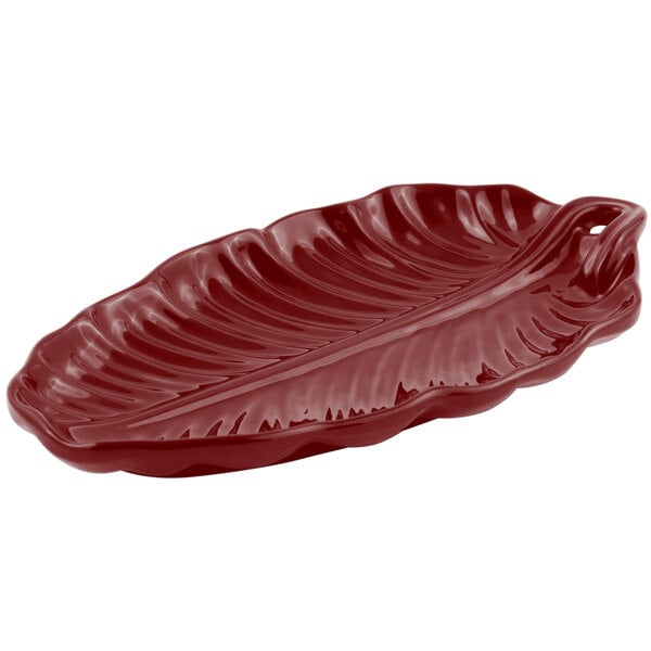 Bon Chef 9802 19 1/2" x 11" Terra Cotta Serving Platter – item 2019802TC