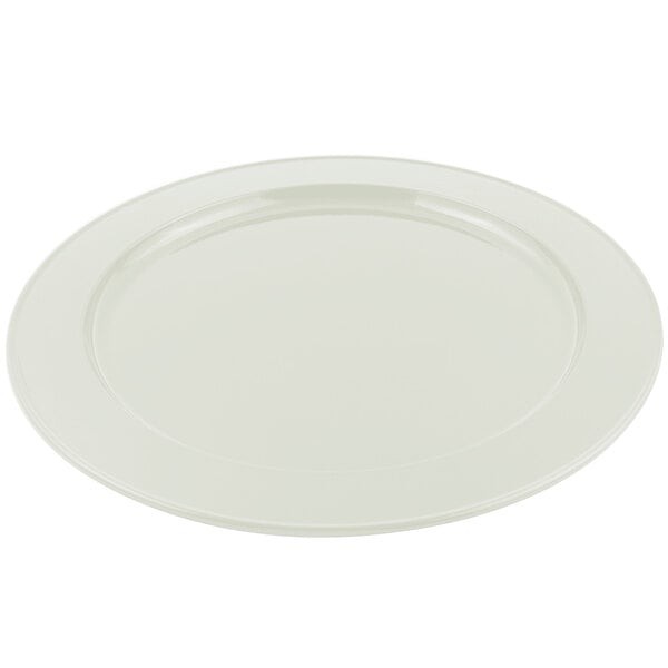 Bon Chef 2048 16" Ivory Sandstone Finish Serving Platter – item 2012048IV