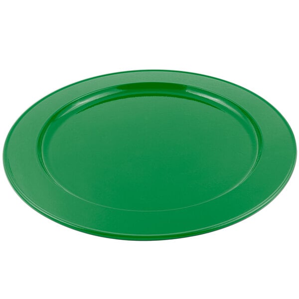 Bon Chef 2048 16" Calypso Green Sandstone Serving Platter – item 2012048GN