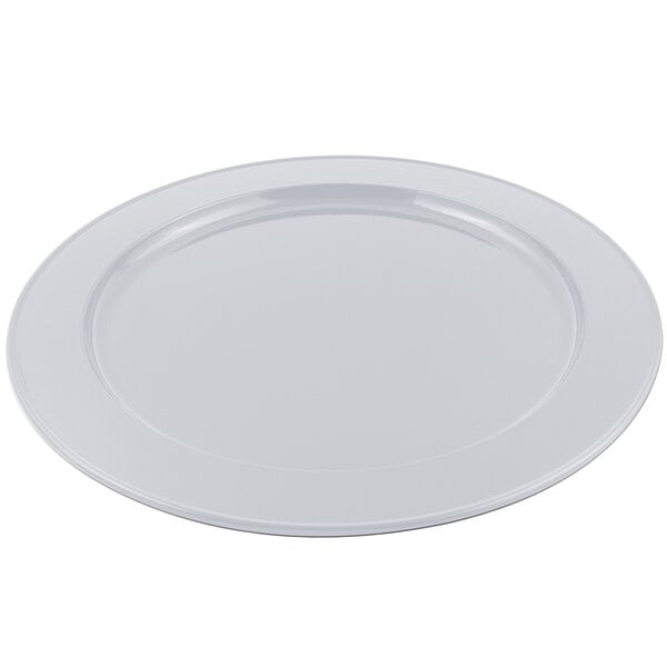 Bon Chef 2048 16" Pewter-Glo Cast Aluminum Serving Platter – item 2012048PG