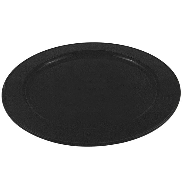 Bon Chef 2048 16" Black Speckled Sandstone Serving Platter – item 2012048BS