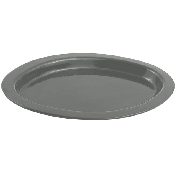Bon Chef 5110 11" x 17" Platinum Gray Serving Tray – item 2015110PT