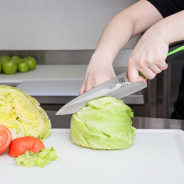Mercer Culinary M22608GR Chef Knife w/ Green Handle – item 470M22608GN image 2
