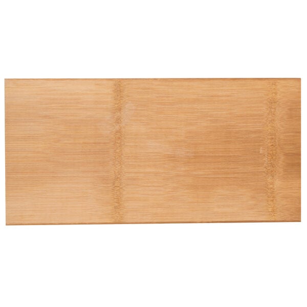 American Metalcraft 18 1/4" x 9" Carbonized Serving Board – item 124BWB189 image 2
