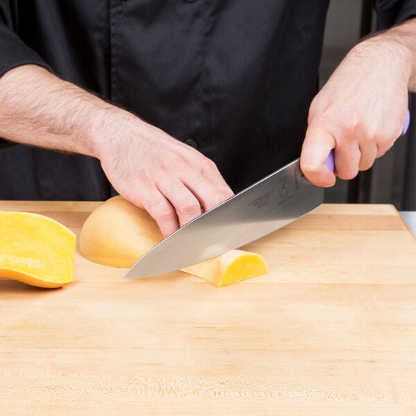 Mercer Culinary Chef Knife w/ Purple Allergen-Free Handle – item 470M22610PU image 2
