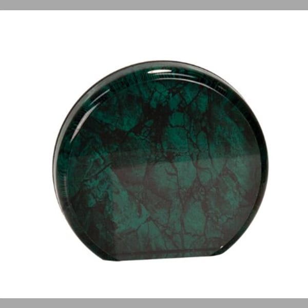 3.5" Green Marble Aurora Acrylic Award – item ARR4GM