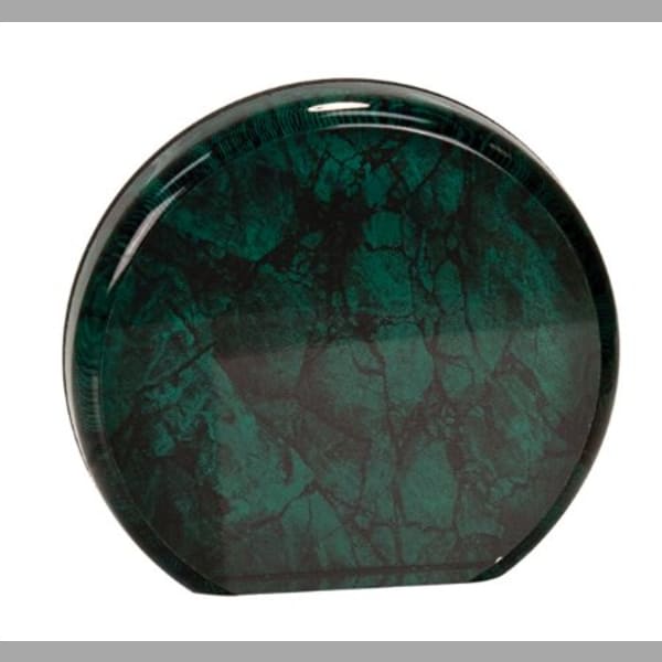 4.5" Green Marble Aurora Acrylic Award – item ARR5GM