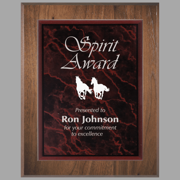5" X 7 Plt Marble Acrylic Award – item CPP5RM image 5