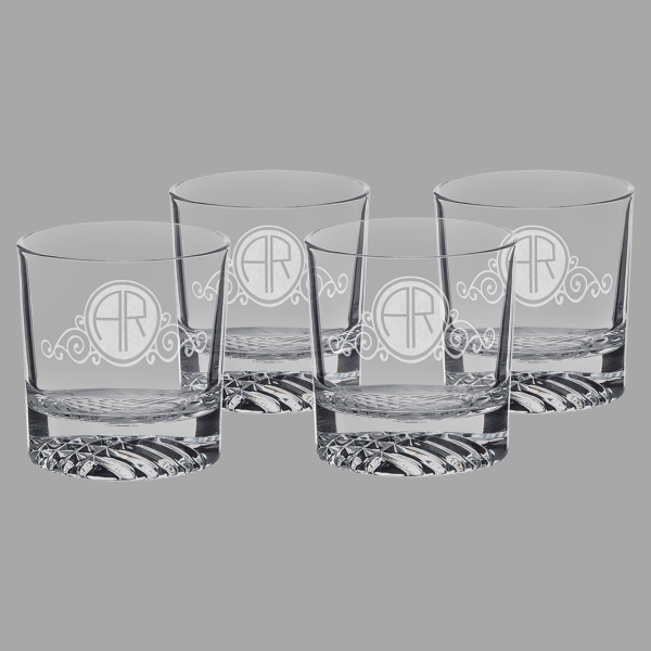 4-Piece 9 oz. Round Rocks Glasses Set – item DG401S