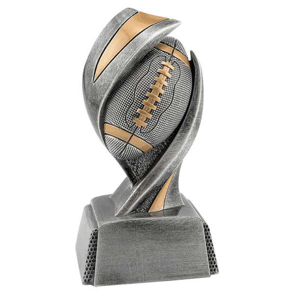 5.5" Football Embrace Resin Award – item EMB103