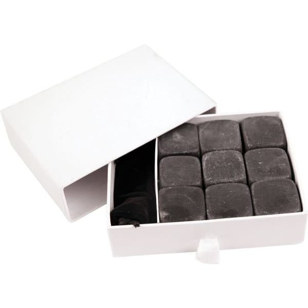 1" x 1" 9-Piece Whiskey Stone Set – item GFT159