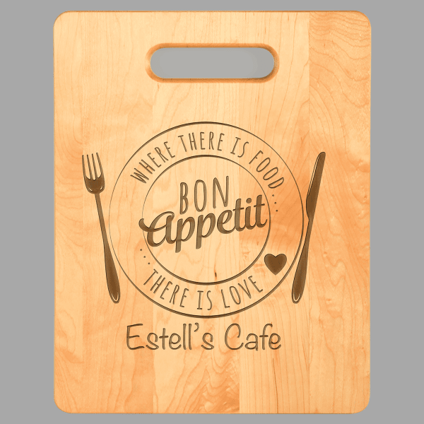 Rectangle Maple Cutting Board – item GFT161 image 2