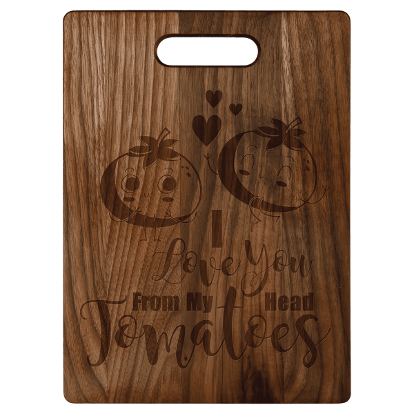 13.75" x 9.75" Walnut Cutting Board – item GFT166