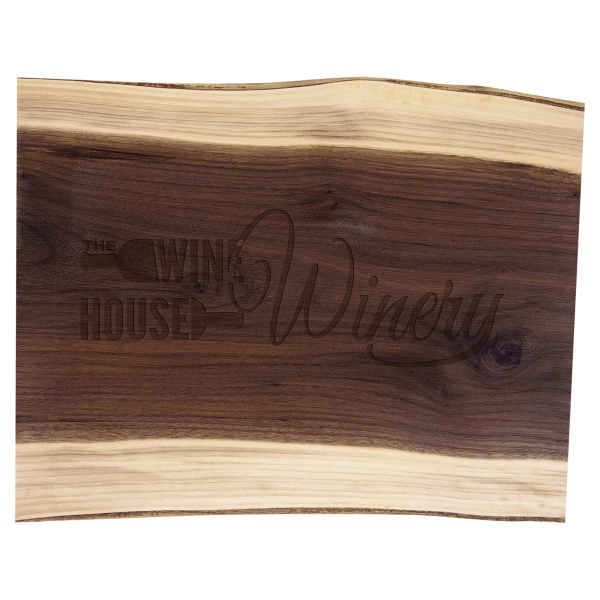 15" x 11.5" Black Walnut Cutting and Charcuterie Board – item GFT2320