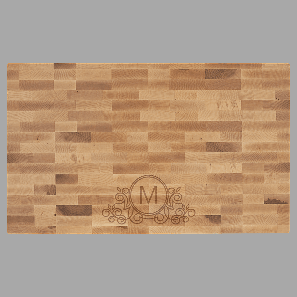 Maple Butcher Block Cutting Board – item GFT486
