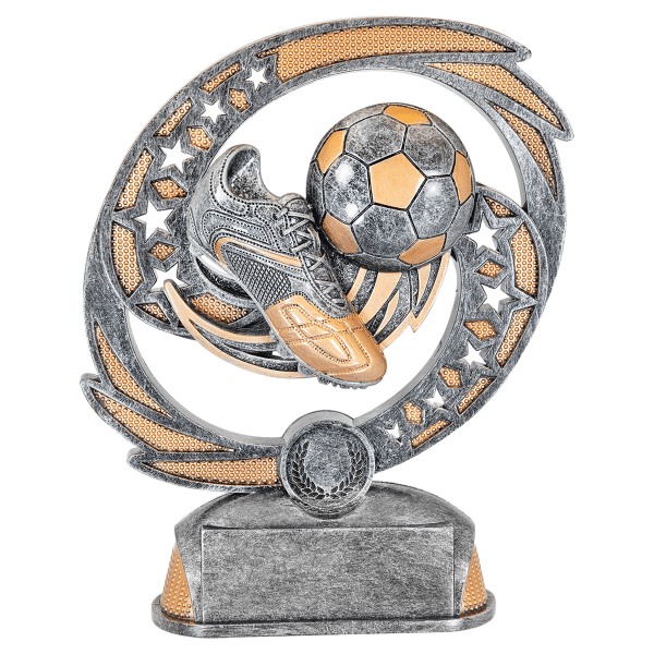 7.5" Soccer Hurricane Award – item HC324
