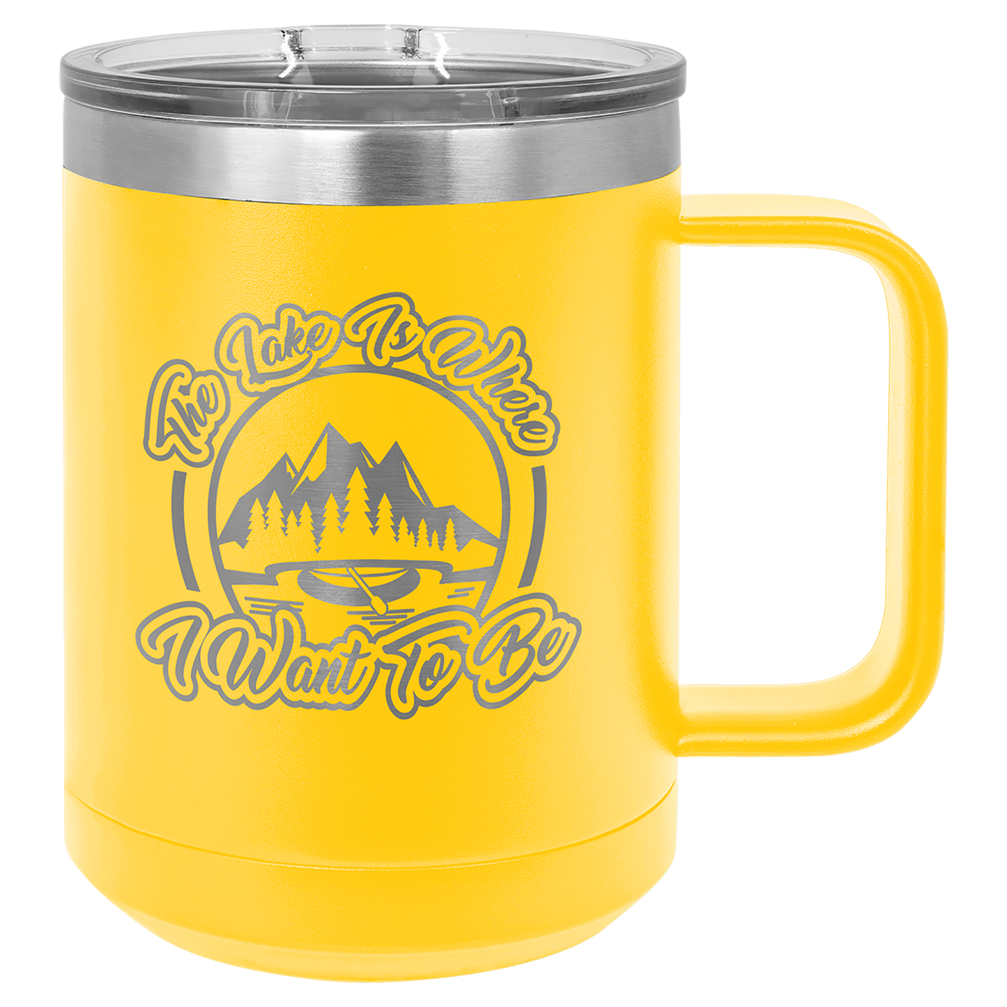 Polar Camel 15 oz Vacuum Insulated Mug