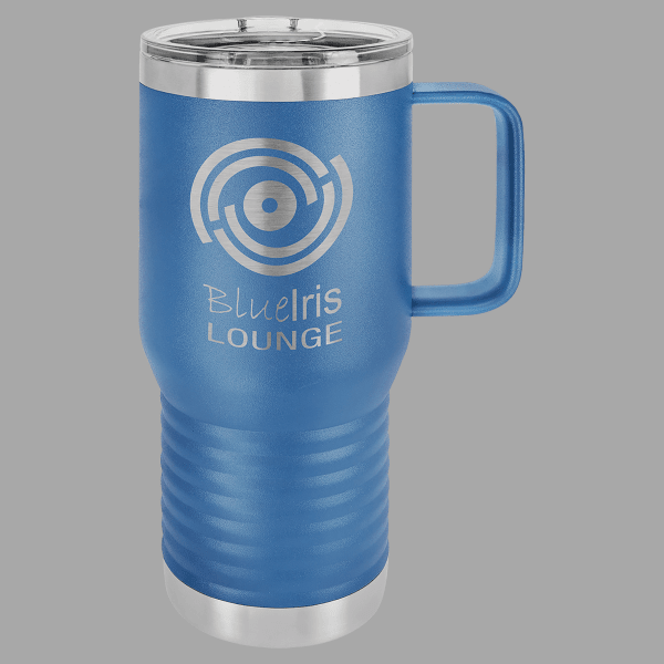 Royal Blue Polar Camel 20 oz. Travel Mug – item LCM204 image 2