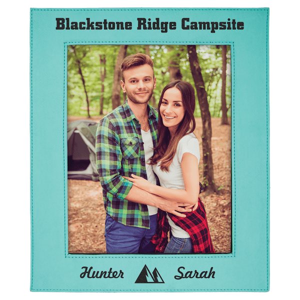 8" x 10" Teal Leatherette Photo Frame – item LLF11810 image 6