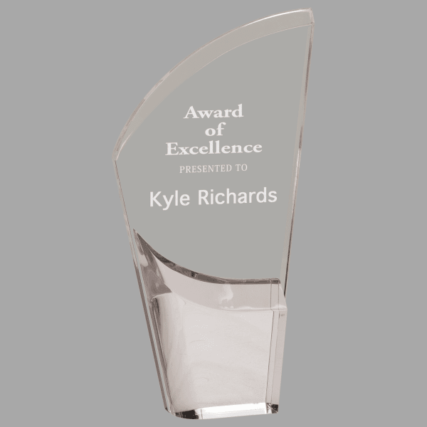 8.5" Mirror Lunar Acrylic Award – item LNA15MRR