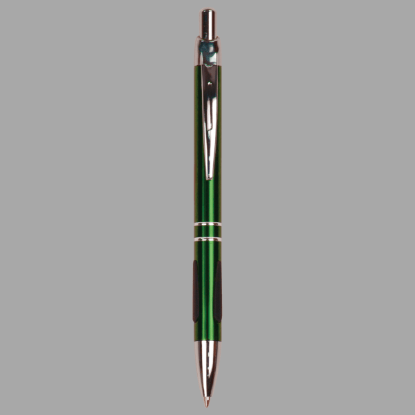 Gloss Ballpoint Pen with Rubber Gripper – item LP824