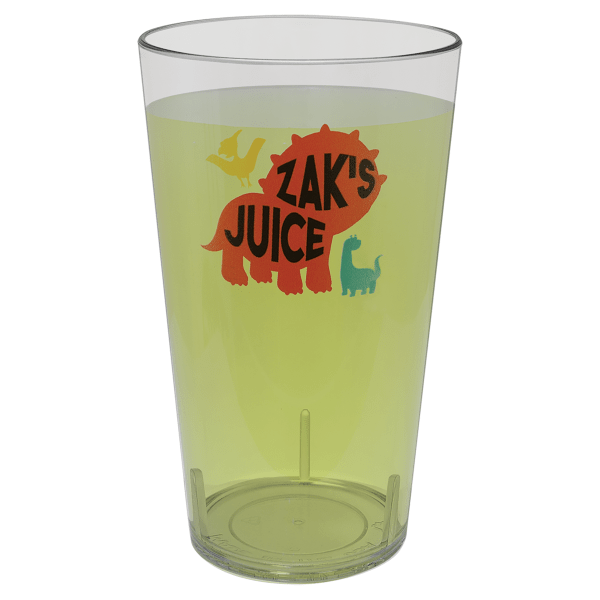 16 oz. Laserable Clear Plastic Cup – item LPC116