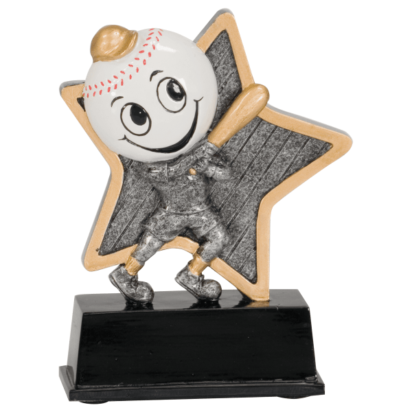 5" Basbll Little Pal Resin Award – item LPR01