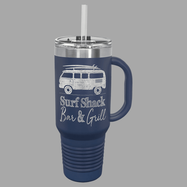 Navy Blue Polar Camel 40 oz. Travel Mug with Snap Lid – item LTM7406