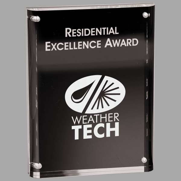 6" X 8 Magnetic Award Acrylic – item MAG103
