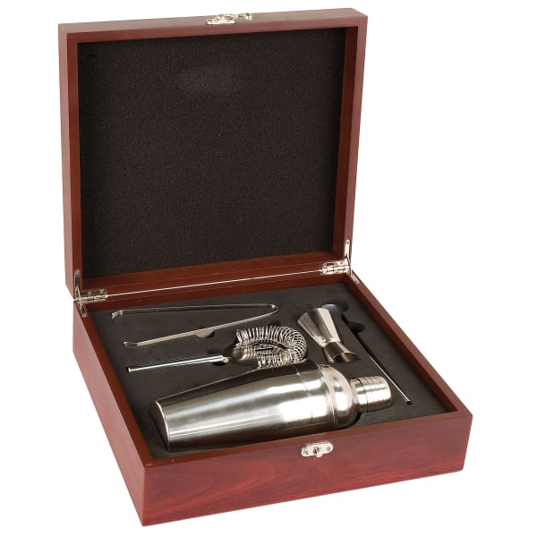 Rosewood Finish Martini Set – item MRT01
