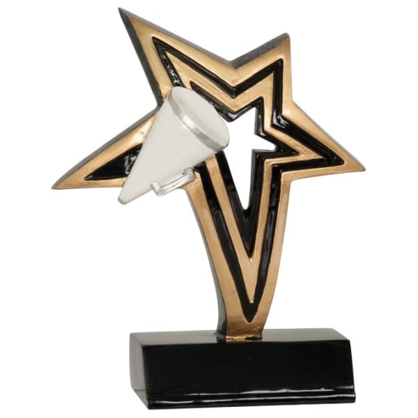 6" Cheer Infinity Str Resin Award – item NFR104